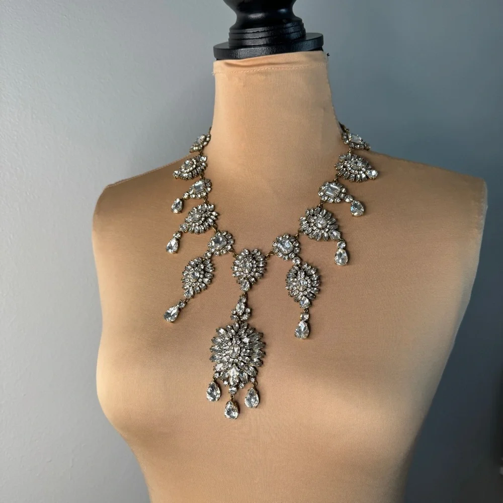 Statement Adjustable Necklace Vintage Style J.Crew - Picture 11 of 16